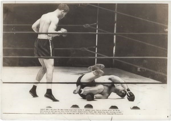 Muhammad Ali & Boxing - Joe Louis vs Max Schmeling Oversized Photos (3)