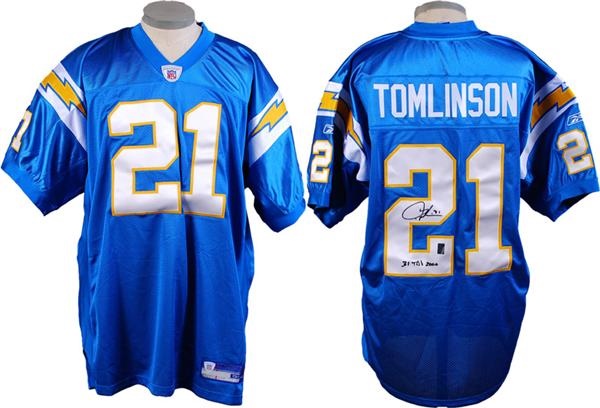 Ladainian Tomlinson Signed San Diego Chargers Jersey