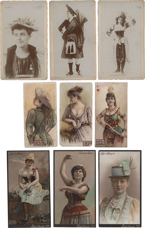 - Collection of Scarce 19th Century Actress Tobacco Cards (46)