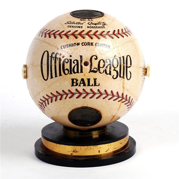 - Official League Baseball Radio Trophy (1930's)