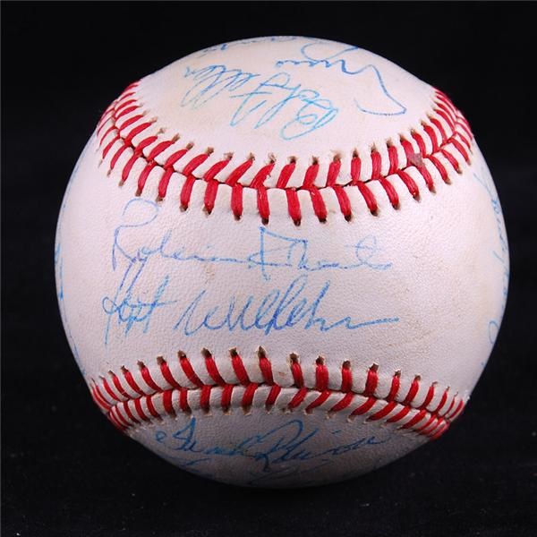 - Baseball Hall of Famers Multi-Signed Ball with Koufax
