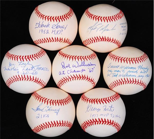 Significant Moments Signed Baseball Collection (7)