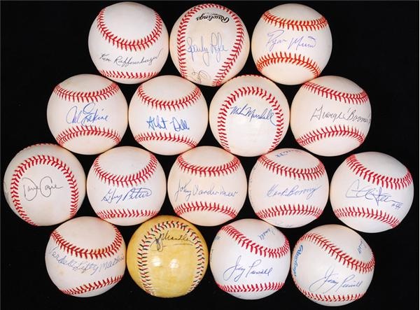 - Autographed Baseball Collection (45)