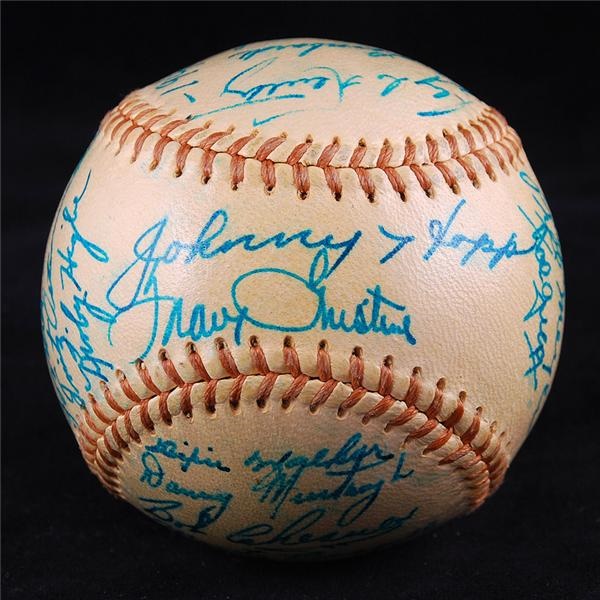 Baseball Autographs - 1948 Pittsburgh Pirates Team Signed Baseball