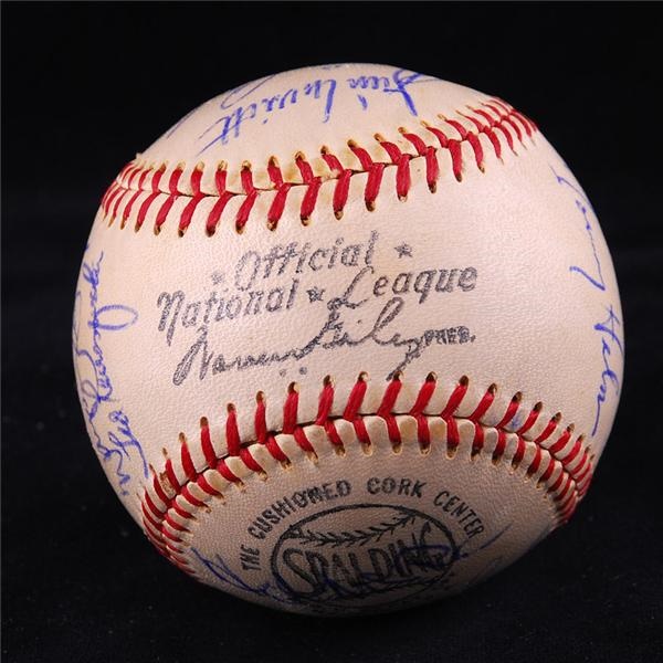 Baseball Autographs - 1970 Cincinnati Reds Team Signed Baseball
