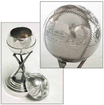 - Exceptional 1880's Baseball Trophy