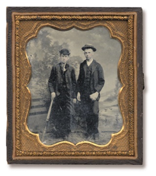 - 19th Century Baseball Tintype