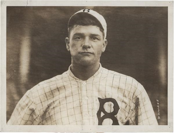 Youthful Photo of Hall of Famer Zack Wheat (Circa 1916)