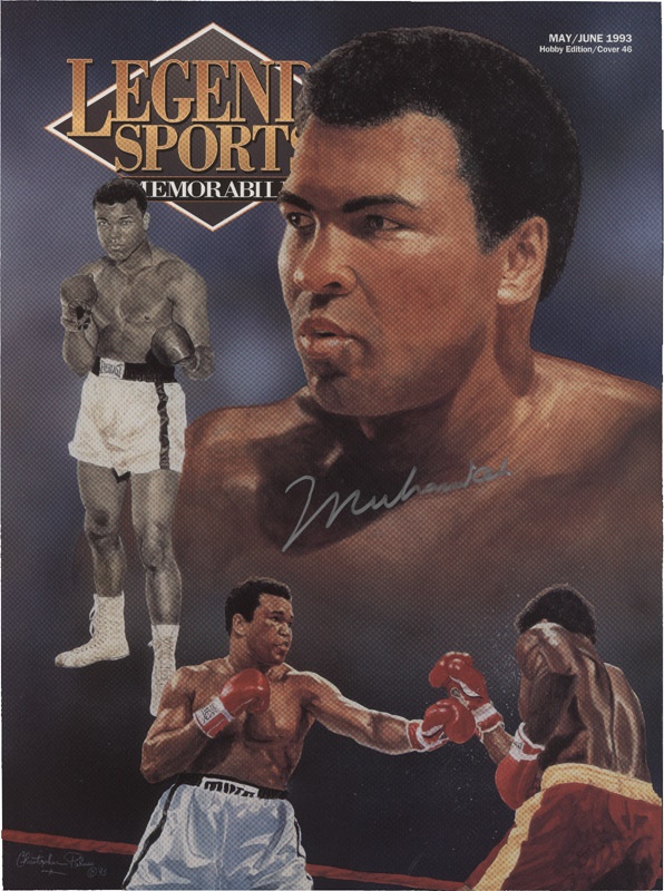 Muhammad Ali & Boxing - Muhammad Ali Signed Legends Magazine