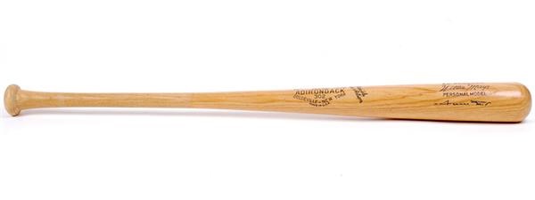 Baseball Equipment - Willie Mays Signed 1950's McLaughlin-Millard Adirondack Bat