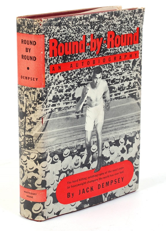 Muhammad Ali & Boxing - Round-by-Round, An Autobiography<b> </b>signed by Jack Dempsey
