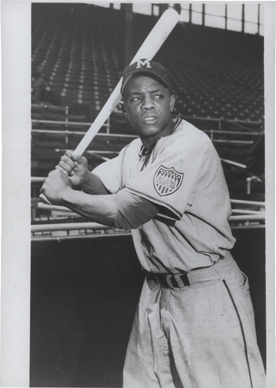 - Willie Mays with the Minneapolis Millers (1950's)