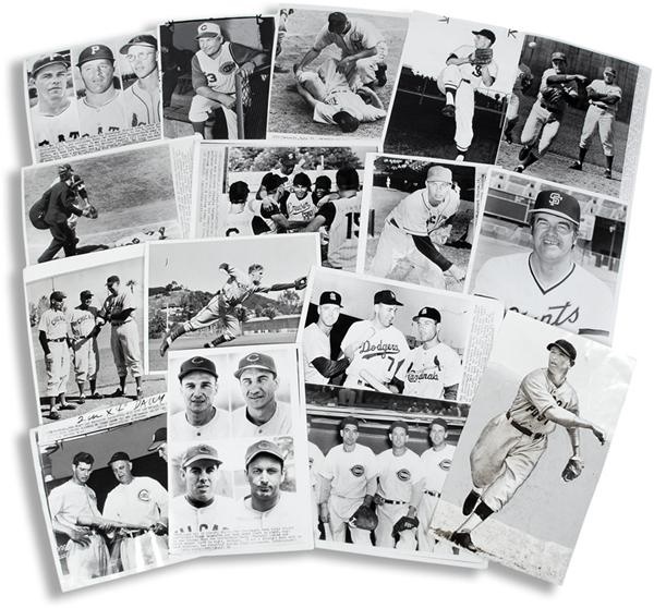 - 1920's-1970's Baseball Photograph Collection (200+)
