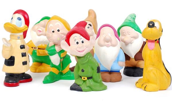 - Walt Disney Character Ceramic Figurine Collection (8)