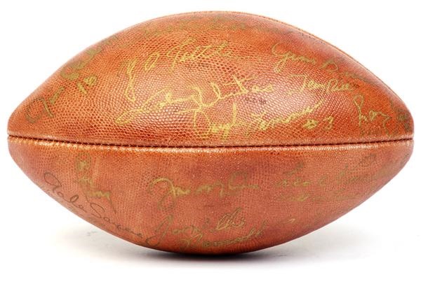 NFL Wilson Football Signed by (14) Hall of Famers
