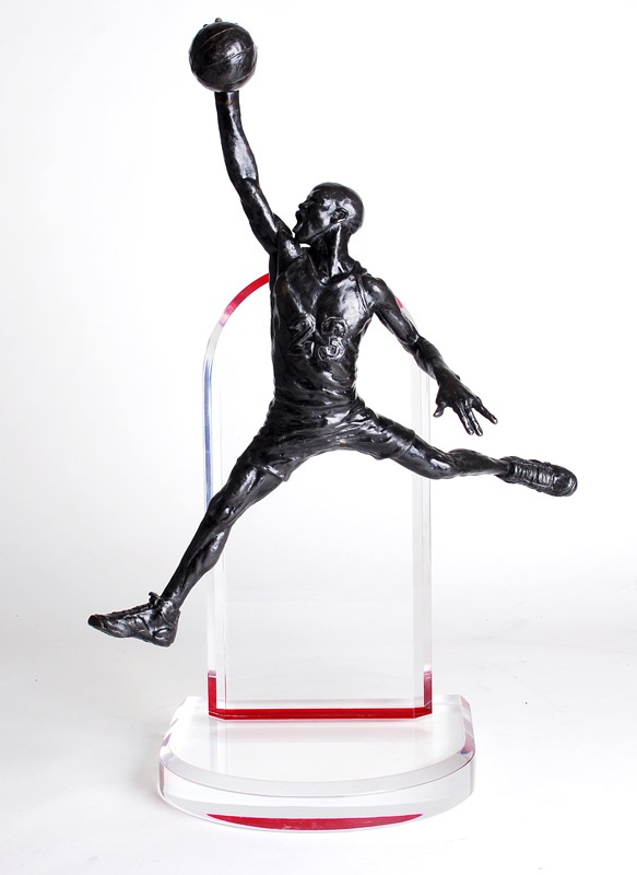 - Original Michael Jordan Bronze Statue by Burlini