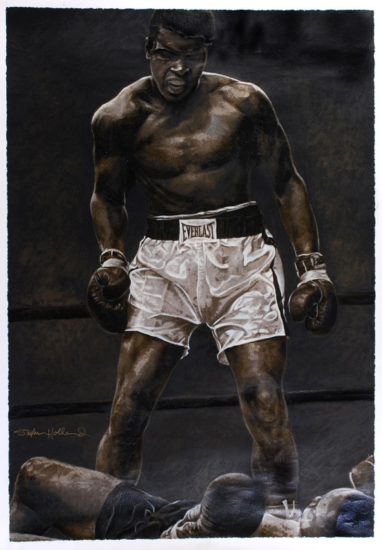 - Large Muhammad Ali Giclee by Stephen Holland