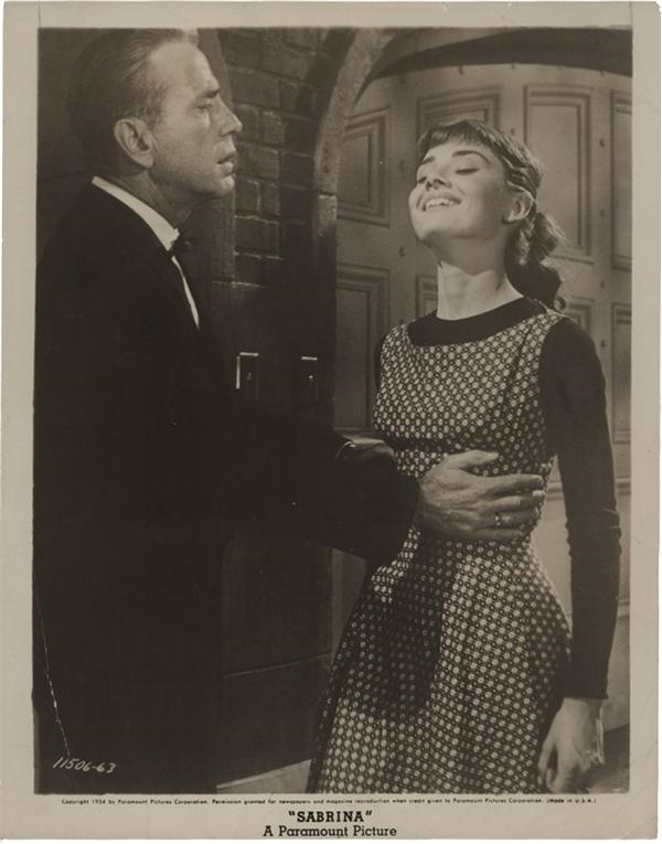 - Humphrey Bogart and Audry Hepburn in "Sabrina" (1954)