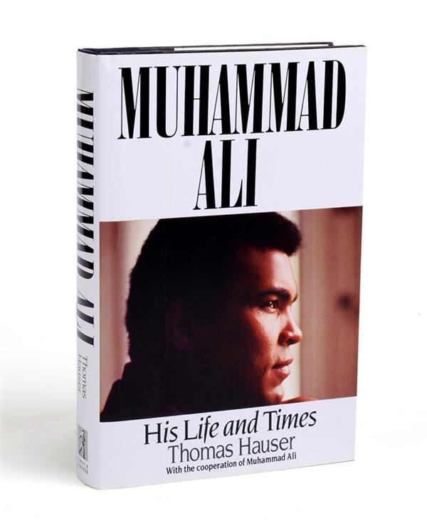 Muhammad Ali & Boxing - Muhammad Ali Signed "His Life and Times" 1st Ed Hardcover Book