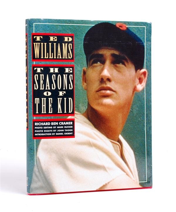 Ted Williams Signed 1st Ed Hardcover Book with John Henry LOA