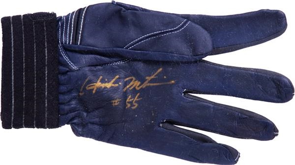 Baseball Equipment - Hideki Matsui #55 Signed Game Used Batting Glove