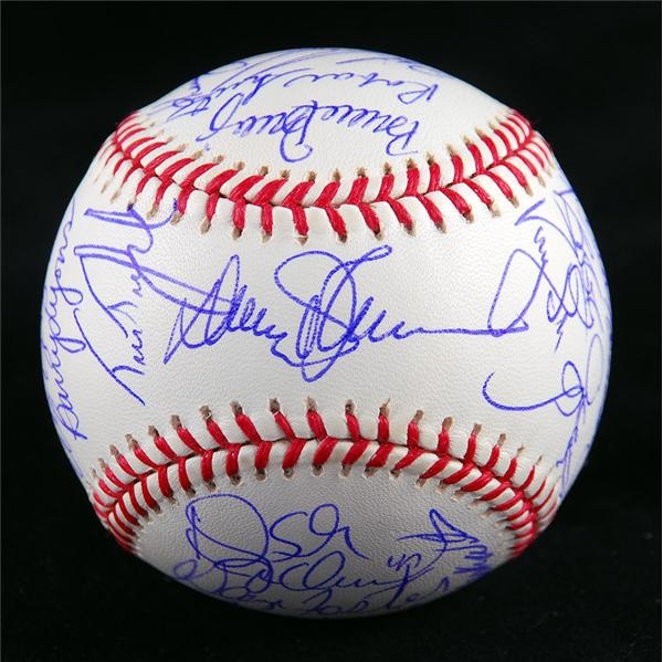 Baseball Autographs - 1986 NY Mets World Champions Team Signed Baseball