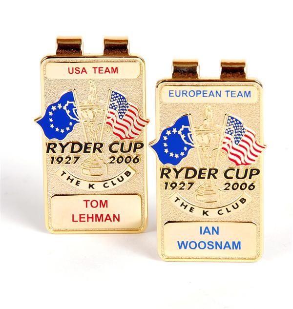 - 2006 Ryder Cup Captains Money Clips (2)