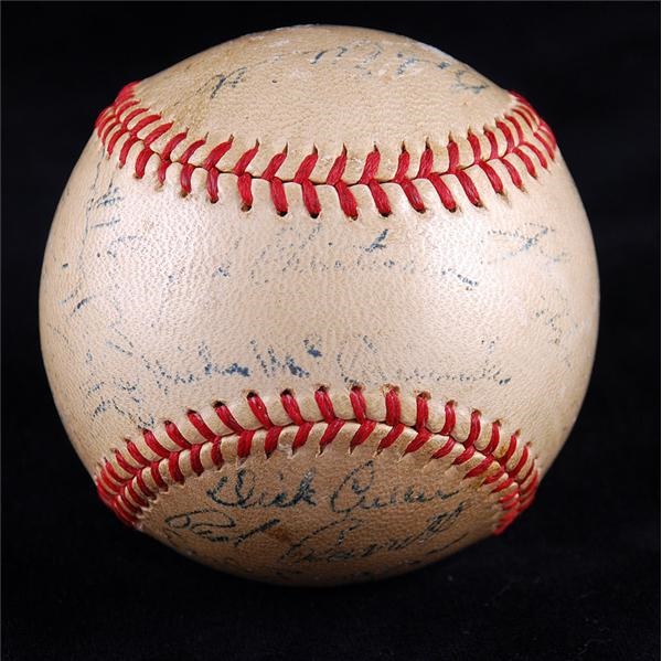 Baseball Autographs - 1948 Boston Braves NL Champions Team Signed Baseball