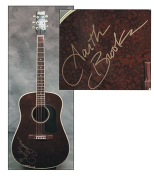 - Garth Brooks Signed Guitar
