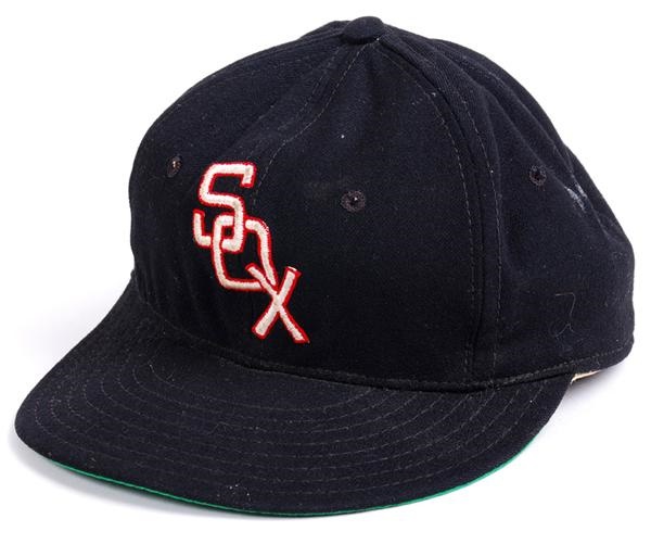Baseball Equipment - Jim Rivera White Sox Game Used Hat