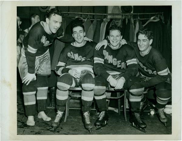 - New York Rangers Stanely Cup Playoffs Photograph SFX Archives (1940)