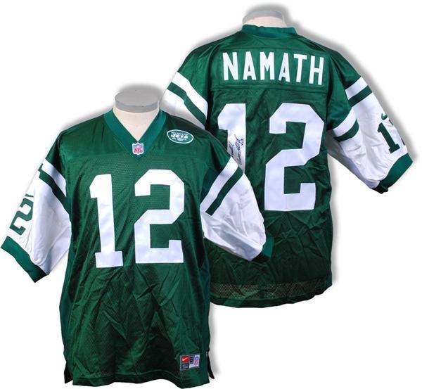 - Joe Namath Signed New York Jets Jersey