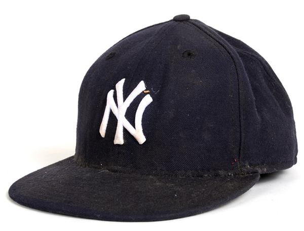 Baseball Equipment - Paul O'Neill Game Worn New York Yankees Cap