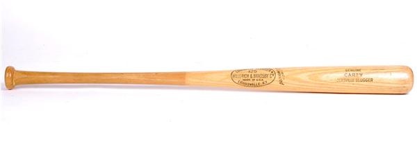 Baseball Equipment - Rico Carty Game Used Baseball Bat