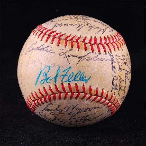 Baseball Autographs - 1970s Old Timers & Hall of Famers Signed Baseball