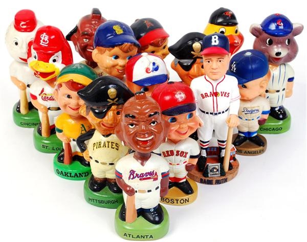 - 1970's-1990's Baseball Bobbin Head Doll Collection (49)