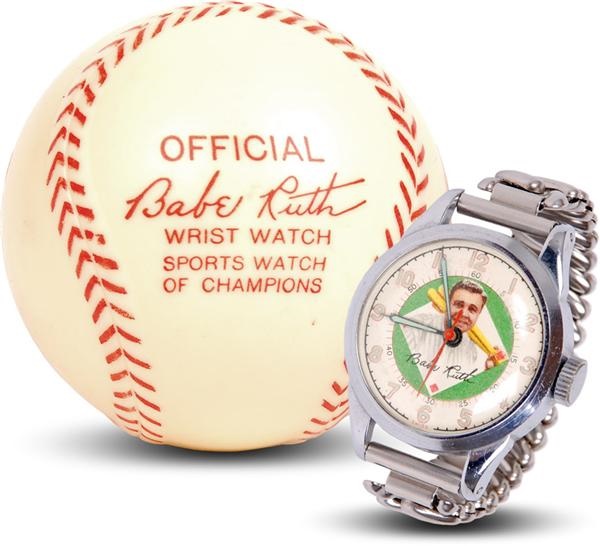 - Babe Ruth Watch With Original Case (1940's)