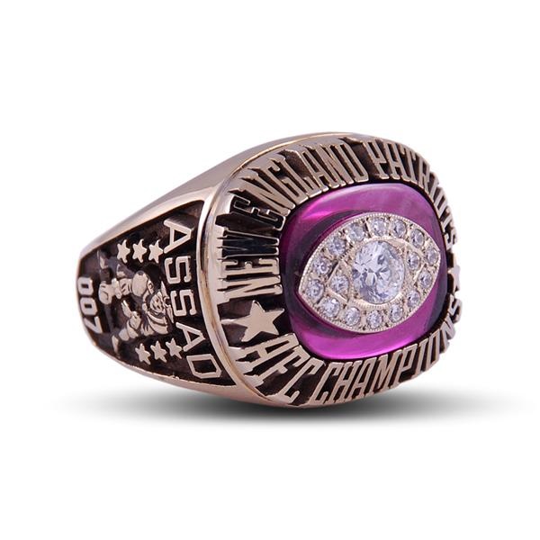 - 1985 New England Patriots AFC Champions Ring