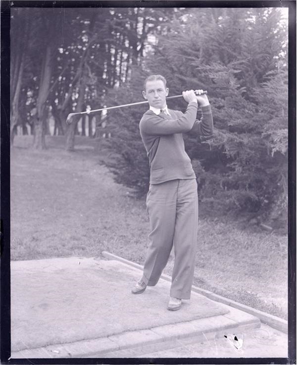 - GOLF NEGATIVES : Large Collection, 1930s-1960s