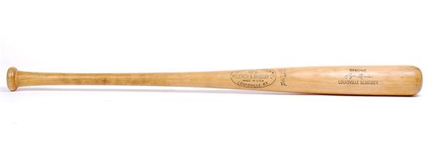 Mantle and Maris - 1967-68 Roger Maris Game Used Bat