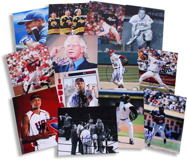 - Multi-Sports Signed Photograph Collection (700)