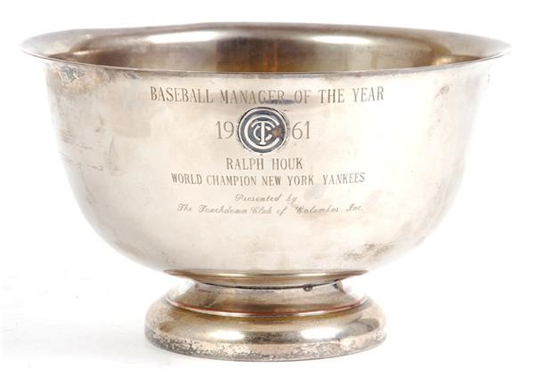 - 1961 Ralph Houk Baseball Manager Of The Year Award