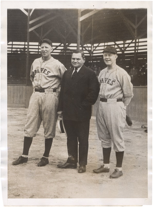 - 1914 MIRACLE BRAVES : Evers to Gowdy to Fuchs, 1929