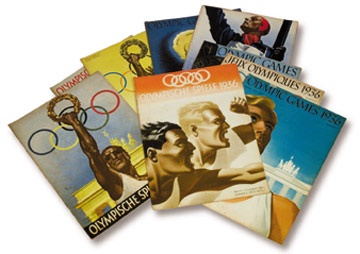 - 1936 Summer Olympics Official Magazines Collection (10)