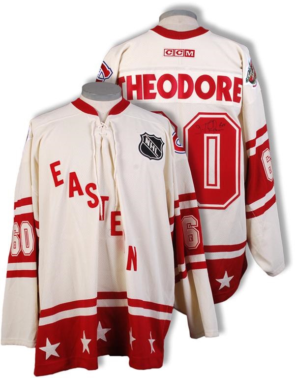 - Jose Theodore Game Worn 2004 NHL All-Star Jersey