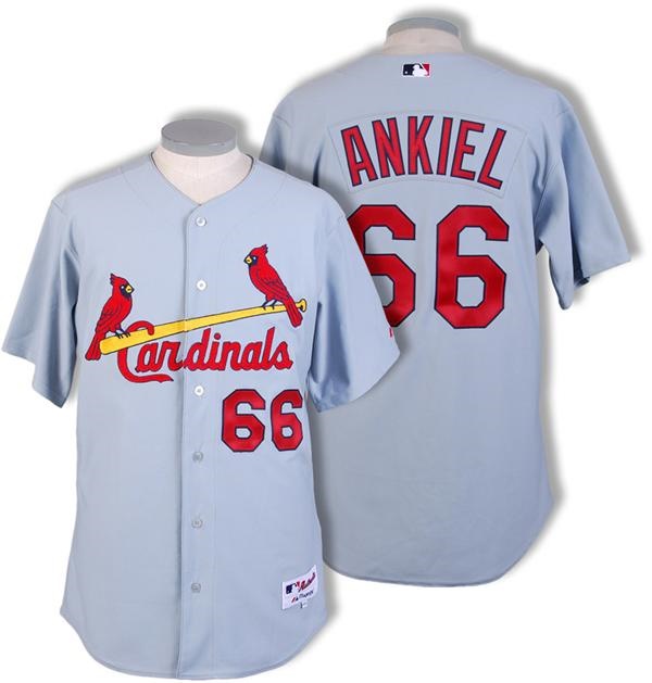 Baseball Equipment - 2003 St Louis Cardinals Rick Ankiel Game Used Jersey