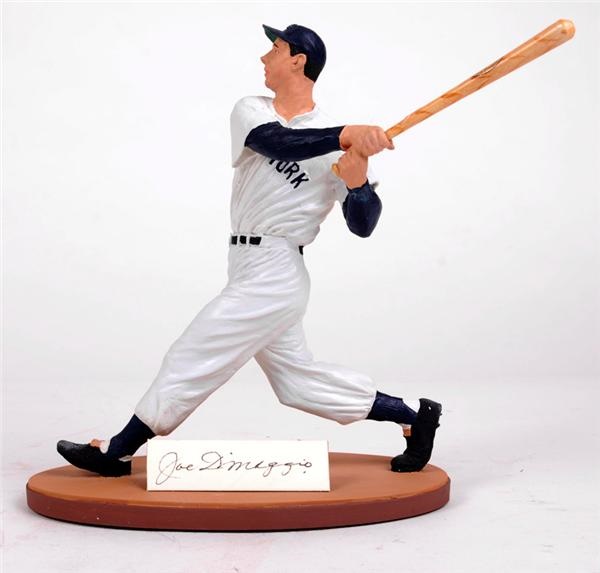 Baseball Autographs - Joe Dimaggio Signed "Yankee Clipper" Gartlan Statue