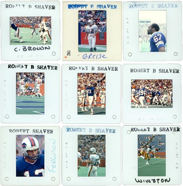 Large Collection of 1978-79 NFL Football Slides (500+)