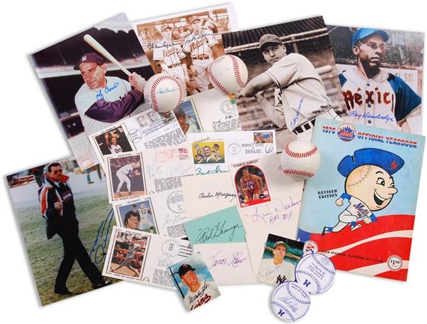 Baseball Autographs - Multi-Sports Autograph Collection with Hall of Famers (100+)