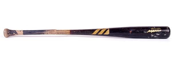 Baseball Equipment - Hideki Matsui Yankees Game Used Baseball Bat